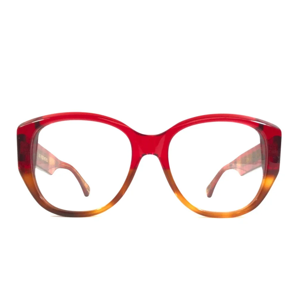 Alfred Kerbs Eyeglasses Frames LAURA RD Red Havana Brown Tortoise 53-18-143